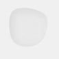 Fosil porcelain irregular square deep plate 22x21 cm. Various colors (6 units)