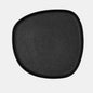 Fosil porcelain irregular square flat plate 26x25 cm. Various colors (6 units)