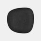Fosil porcelain irregular square flat plate 21x20 cm. Various colors (9 units)