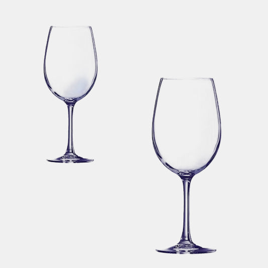 Copa de vino de cristal Cabernet. Varias capacidades - 6 Uds.