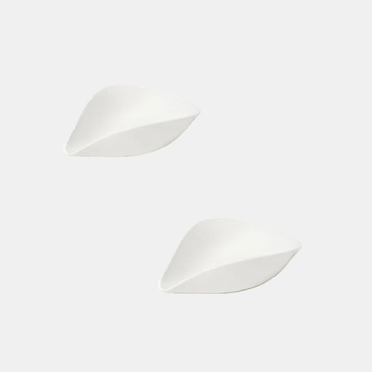 Irregular porcelain bowl "Plaisir 2" 12.4 x 9.3 cm. Various colors (4 pcs)