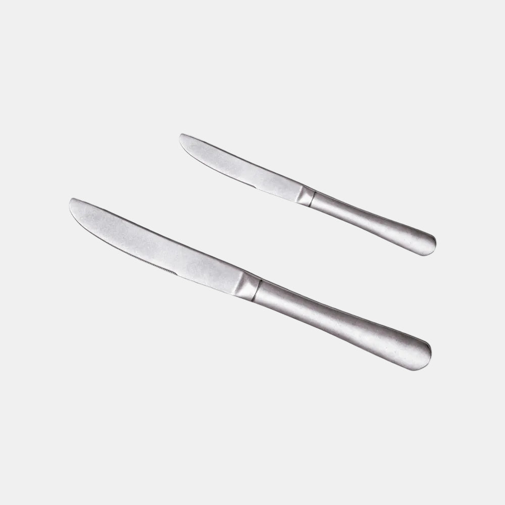 Cuchillo de mesa en inox linea vintage. 22 cm - 12 Uds.
