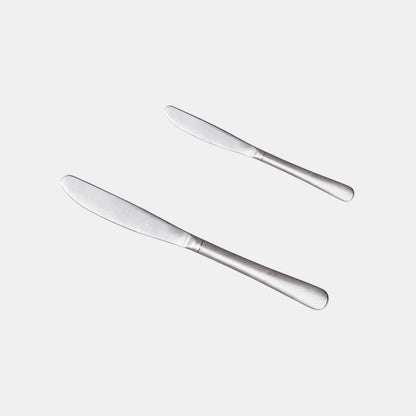 Faca de sobremesa em inox linha vintage. 20 cm - 12 Unid.