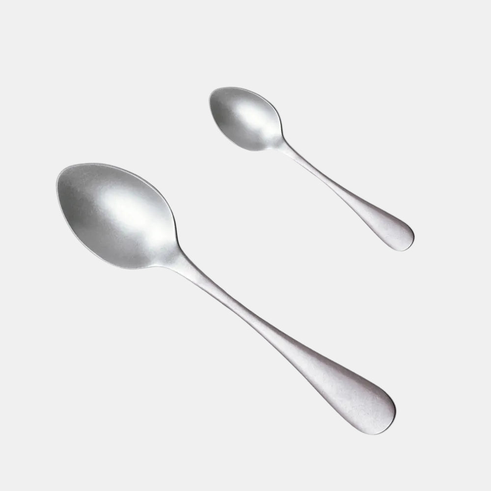 Cuchara de mesa en inox linea vintage. 20 cm - 12 Uds.