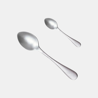 Colher de sobremesa em inox linha vintage. 17 cm - 12 Unid.