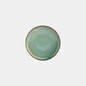 Irregular flat plate with opal rim. Various sizes and quantities.