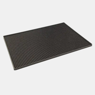 Tapete antideslizante escurridor para barra de coctelería. 30 x 15 cm - 1 Ud. - Klimer