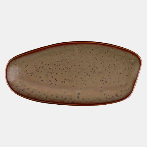 Bandeja Hazel. Marron Rojo. Varias Medidas - 6 Uds.