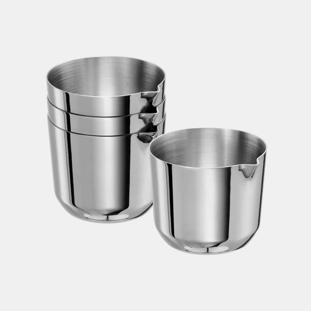 Set 4 piezas salsero inox vertedor. ø4.5 x 4 cm. 30 ml - 1 Ud.