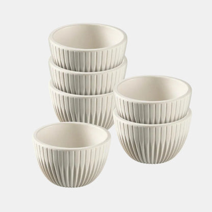 Set 6 unidades Bol Luneo ø6 x 3.5 cm. 30 ml - 1 Ud