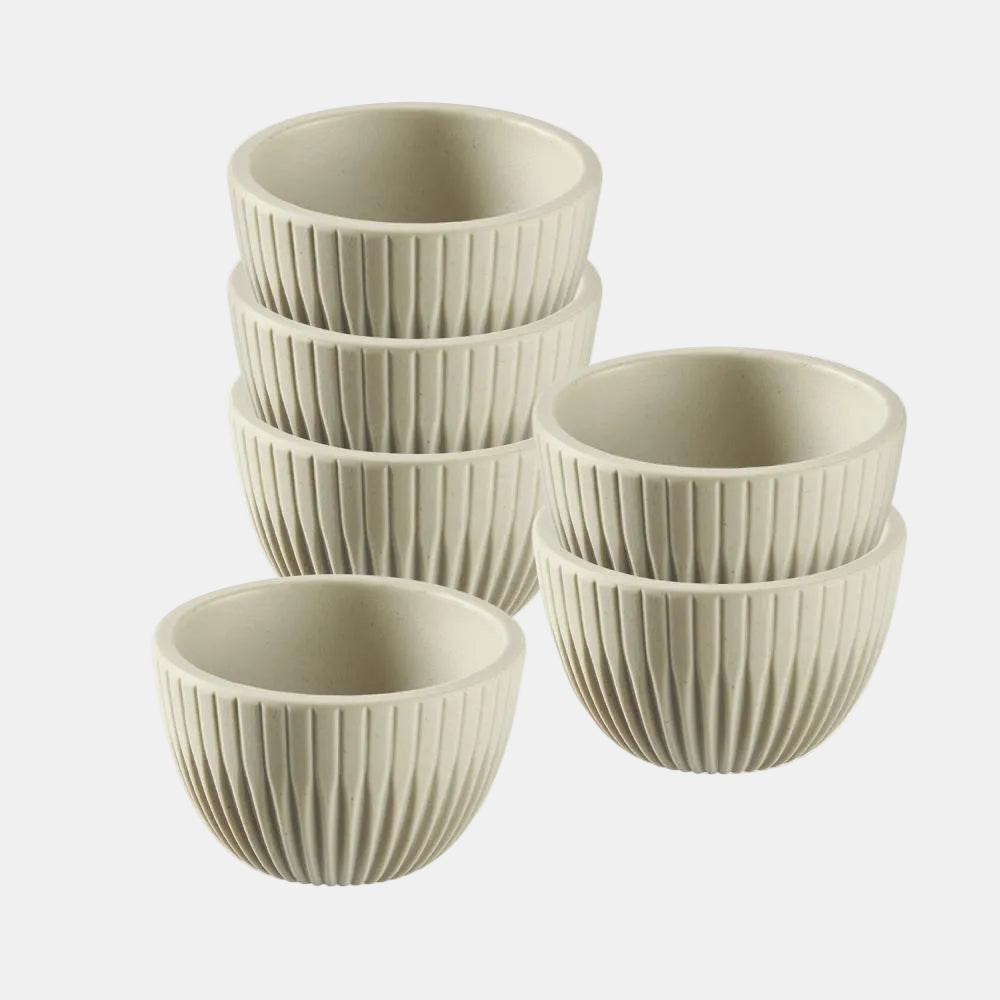 Set 6 unidades bol lineo grey. ø6 x 3.5 cm. 30 ml - 1 Ud.