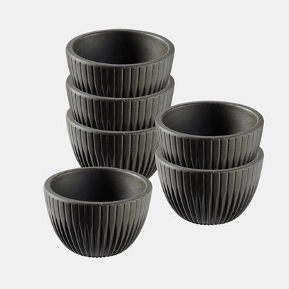 Set of 6 units lineo brow ø6 x 3.5 cm