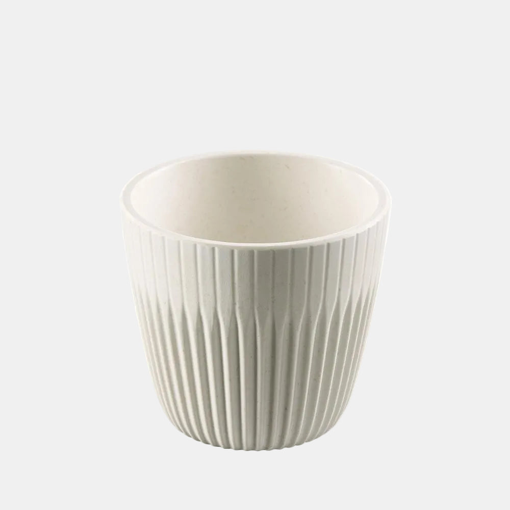 Set 6 unidades bol lineo blanco. ø7 x 6.5 cm - 1 Ud.