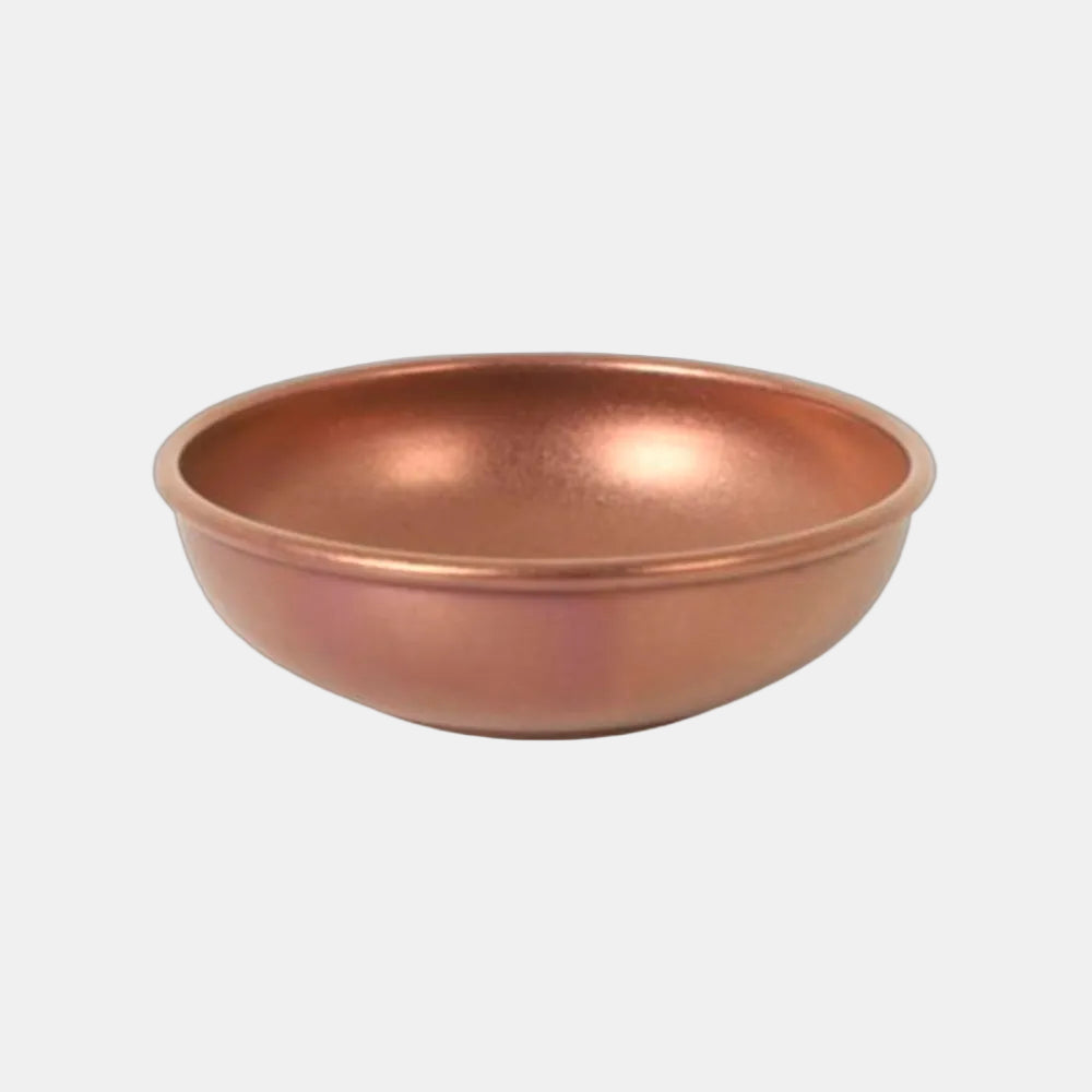 Bol inox cobre vintage. Varios tamaños - 24 Uds.