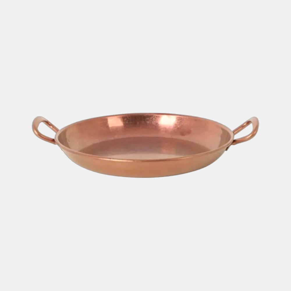 Cazuela inox cobre vintage. Varias medidas - 12 Uds.