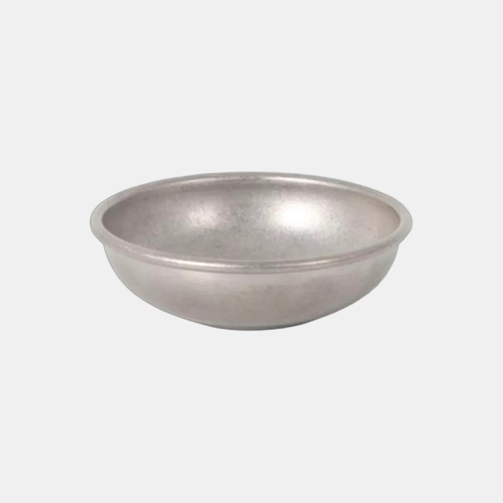Antique silver stainless steel bowl. Various sizes. 24 units.