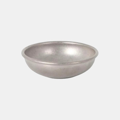 Antique silver stainless steel bowl. Various sizes. 24 units.