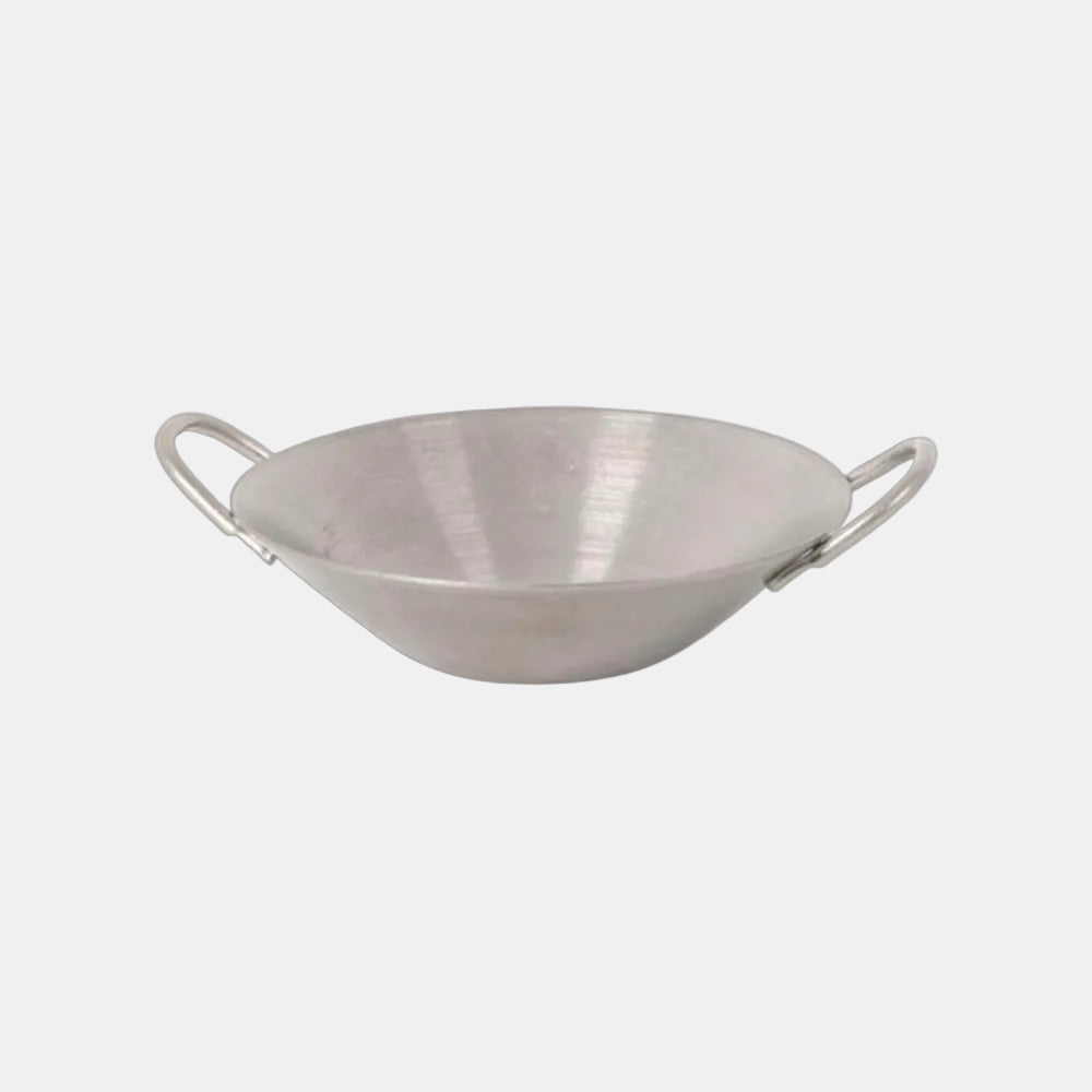 Cazuela plata vieja inox. Varias medidas - 24 uds.