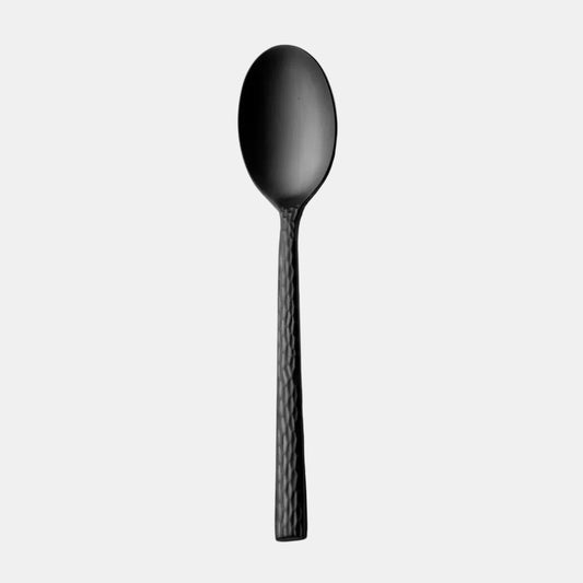 Colher de Mesa Olive Matt Black. 20 cm - 12 unidades.