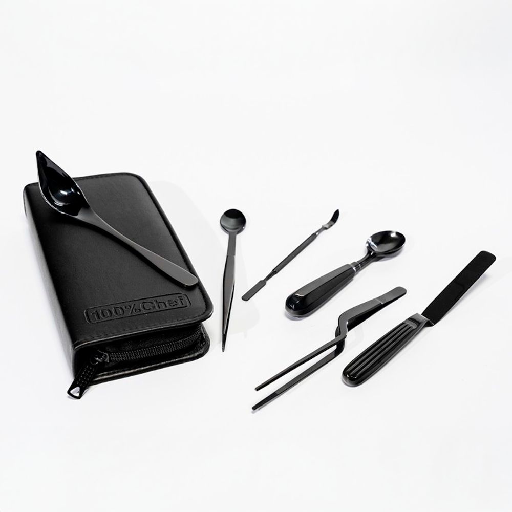 Kit emplatado top chef signature negro - 1 Ud