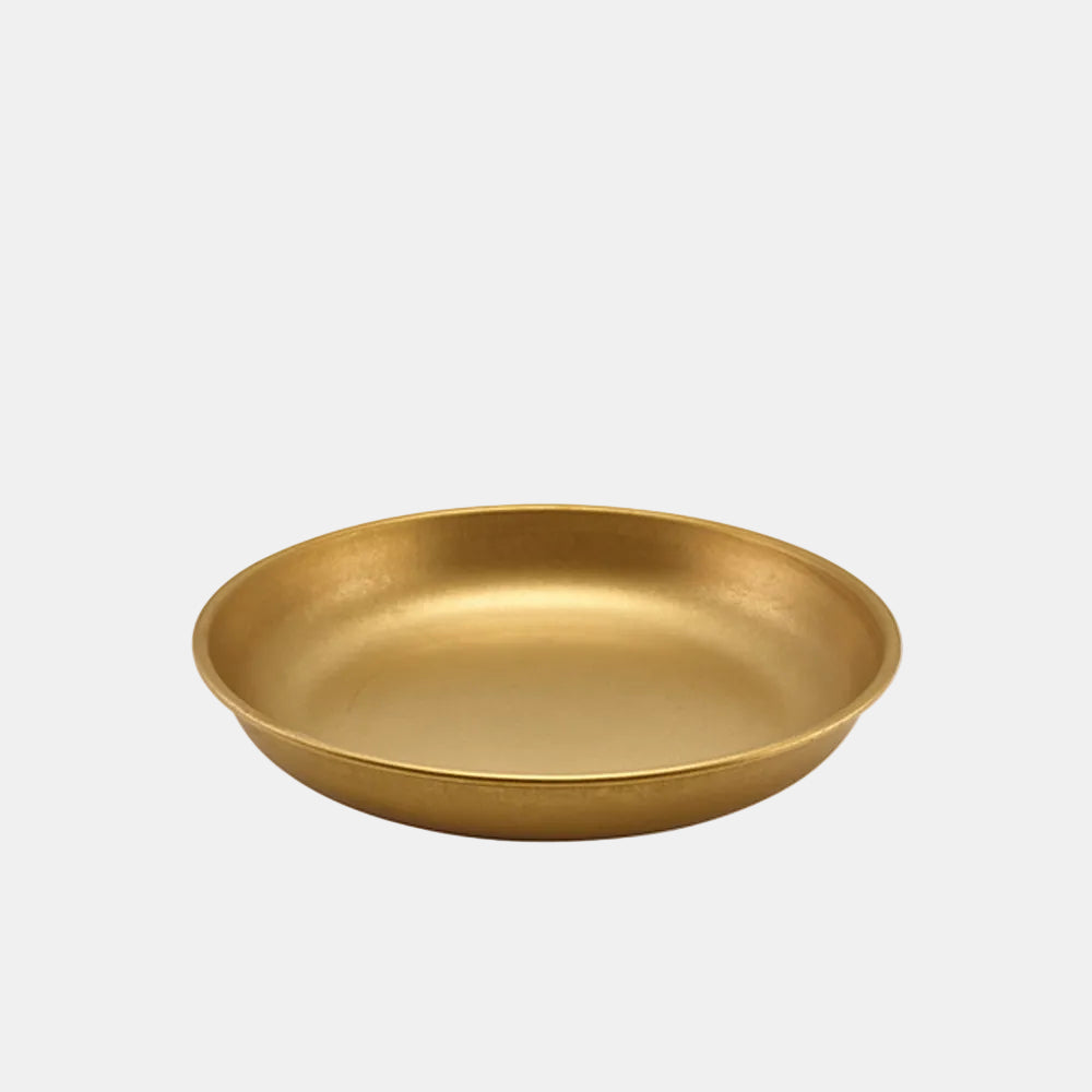 Plato coupe vintage dorado. Varias medidas - 12 Uds.