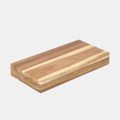 Caja estuche madera vacia 6 chuleteros. 26 x 13 x 4 cm - 1 ud