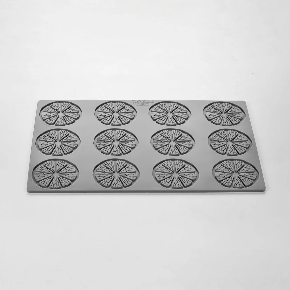 Molde silicona citrico. ø6 x 0,2 cm - 1 ud