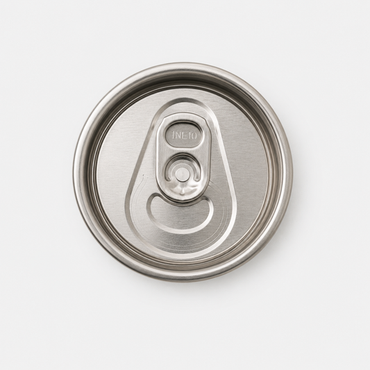 Tapa selladora aluminio tipo refresco para lata soda de PET - 100 Uds.