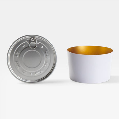 Bol de cartón blanco para comida caliente con tapa. 750 ml - 250 uds.