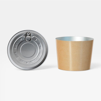 Bol kraft para comida caliente con tapa. 1000 ml - 250 uds.