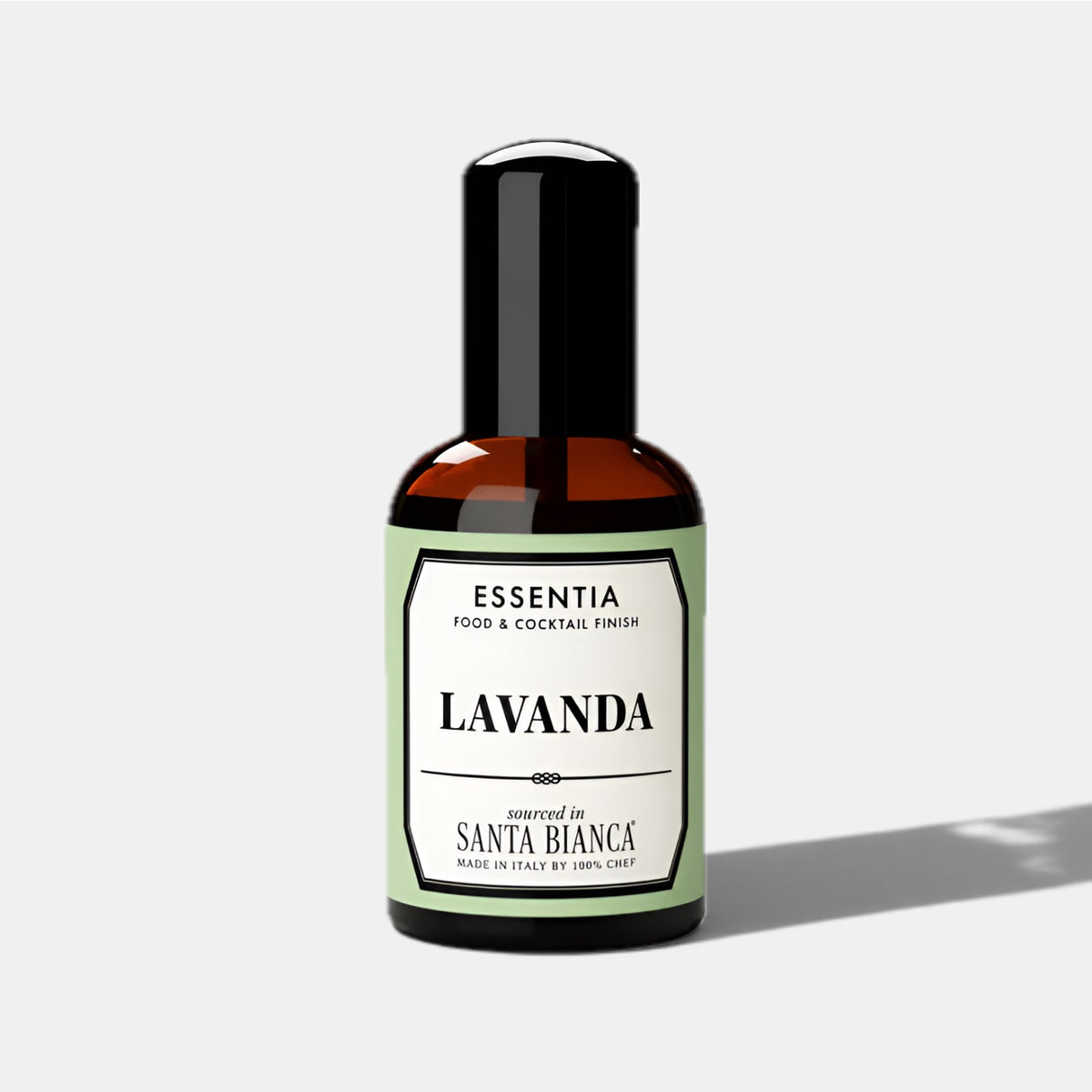 Esencia de lavanda comestible en spray 50 ml para cócteles y postres, frasco de cristal ámbar