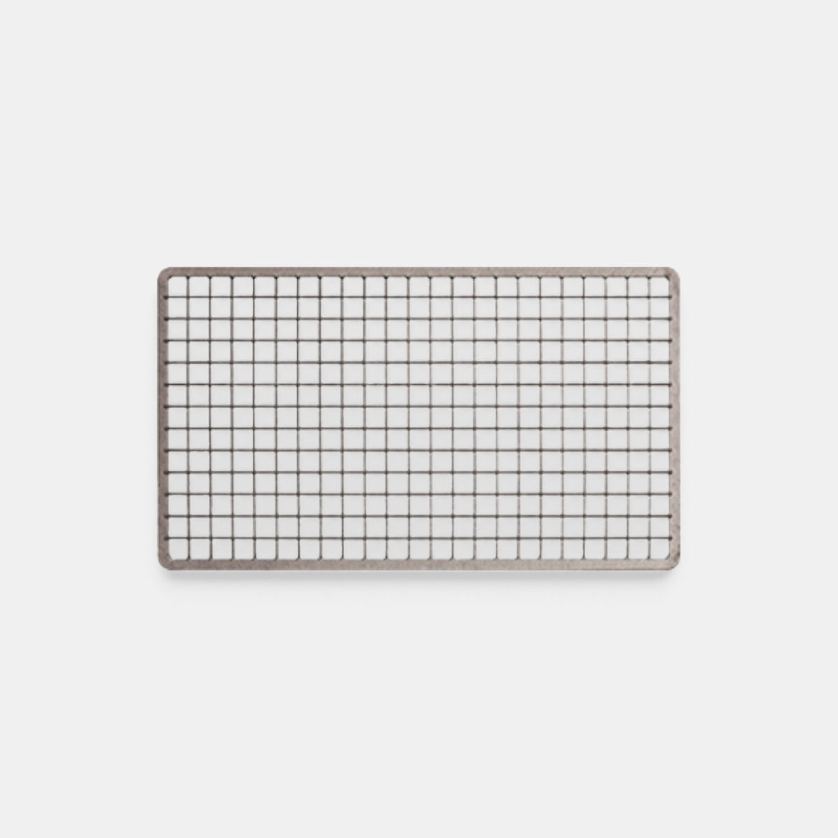 Rejilla para bandeja rectangular de madera. 20 x 15 cm - 1 ud.