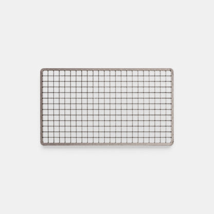 Rejilla para bandeja rectangular de madera. 20 x 15 cm - 1 ud.