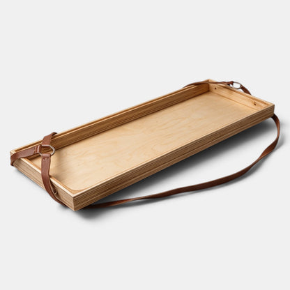 Bandeja colgante de madera apta para lavavajillas. 81 x 29 cm - 1 ud.