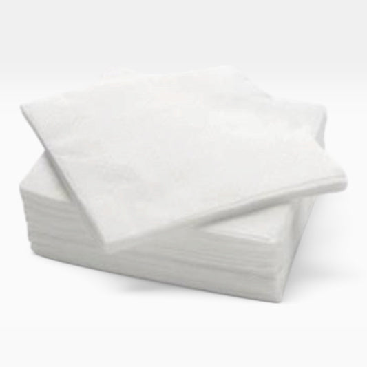 Servilleta de papel blanca 2 capas. 20 x 20 cm - 6000 uds.