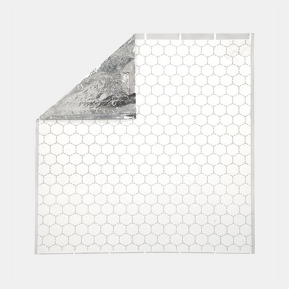 Falu insulating aluminum foil silver 41 x 41 cm - 1000 units