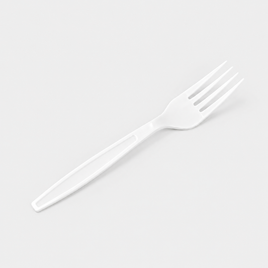 Tenedor maiz blanco 17.5 cm - 1500 Uds.