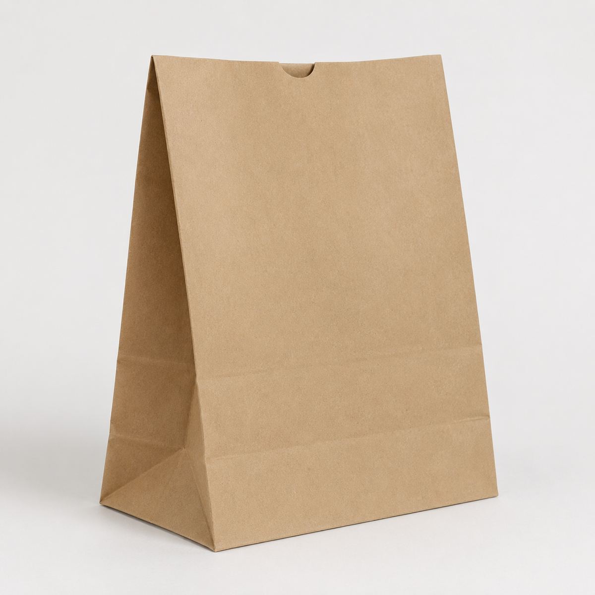 Bolsa de papel kraft sin asas fondo americano. Varias medidas y unidades. - Klimer