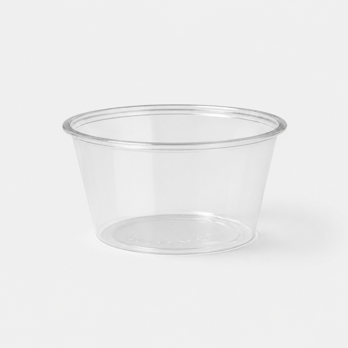 Salsero PP transparente ø6 cm. 60 ml - 2.500 Uds.
