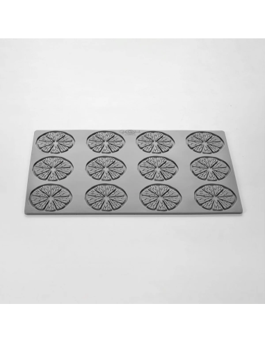 Molde silicona citrico. ø6 x 0,2 cm 1 ud